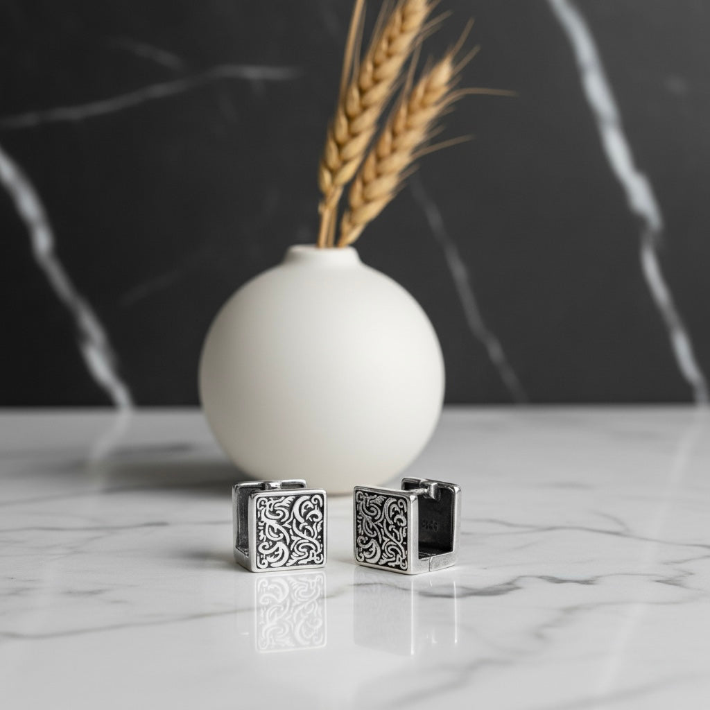 Square Hoop Earrings