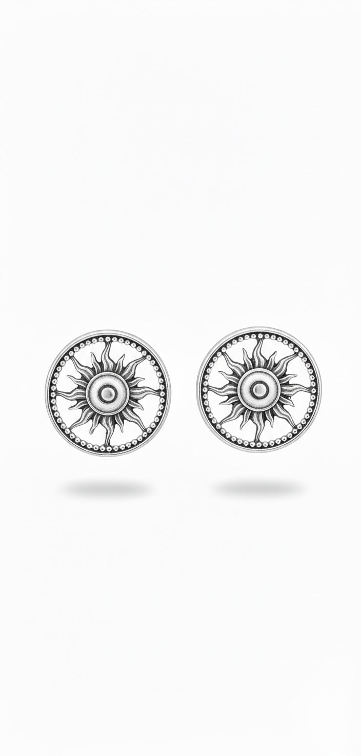 Earrings "SUN"