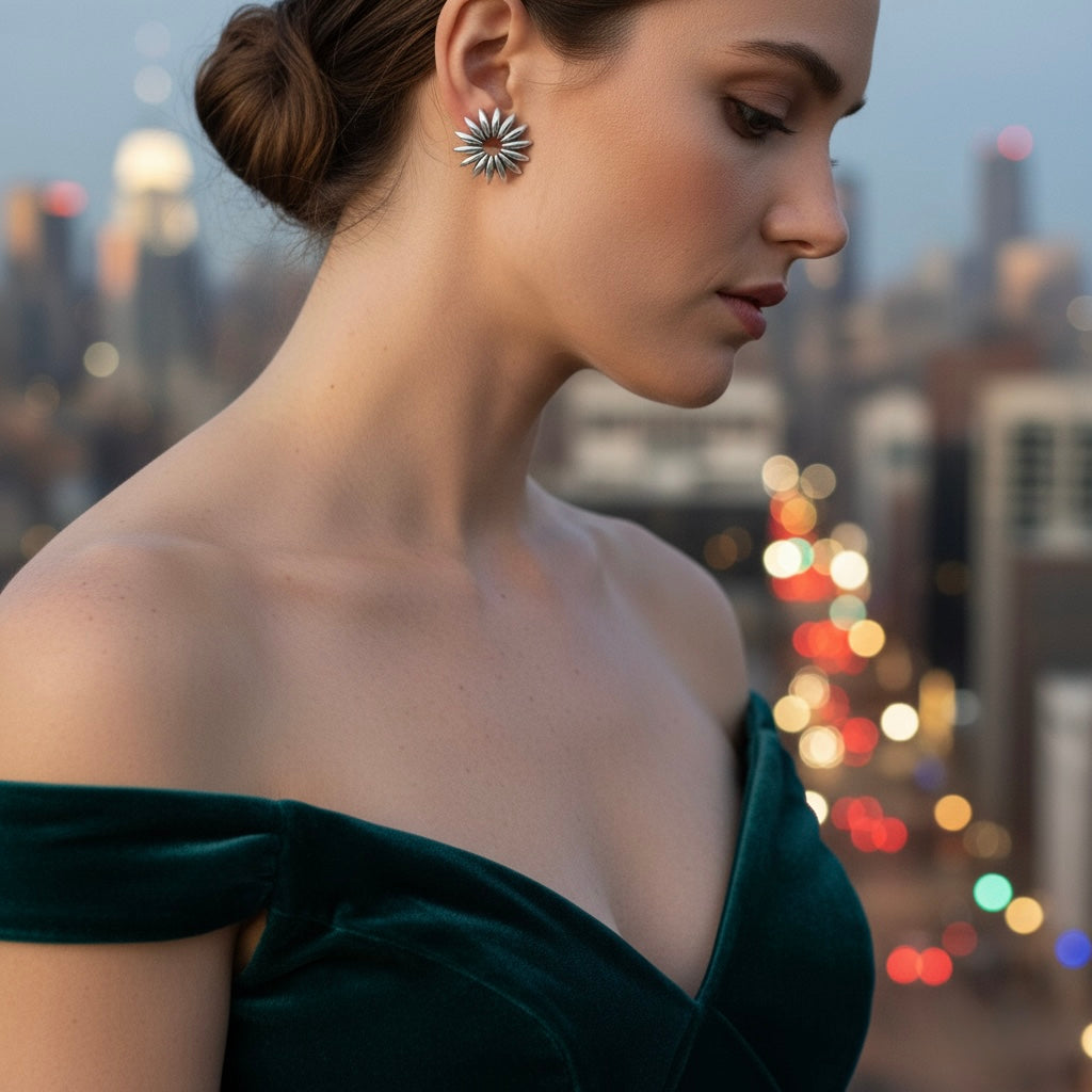 Earrings “Grain”